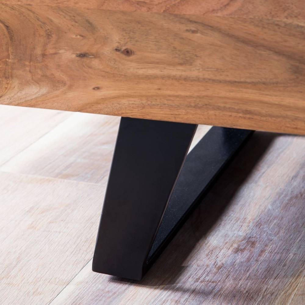TV-Lowboard mit natürlichen Baumkanten - Fulvios