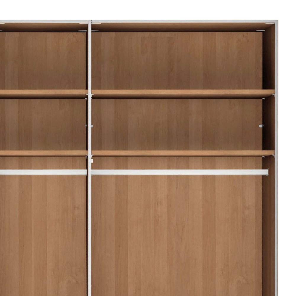 7-türiger Schlafzimmer-Schrank - 344 cm breit - Dilacco