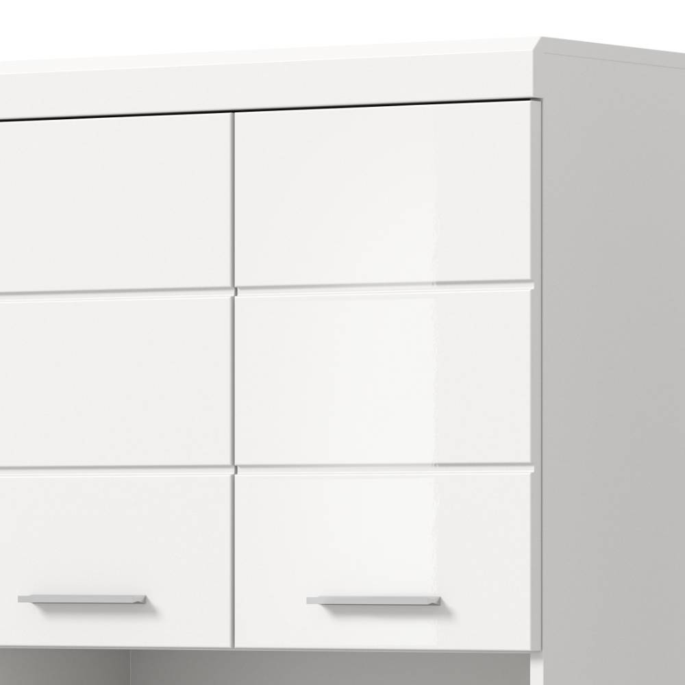 74 cm breiter Hochschrank in Weiß - Henriette