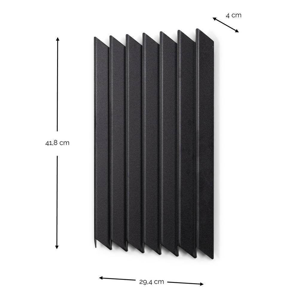 Design-Hängegarderobe in Schwarz Stahl - Kenry
