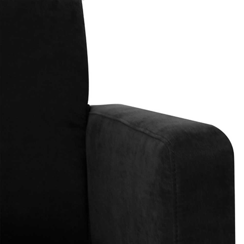 Sessel in Schwarz und Buche Natur - Senne