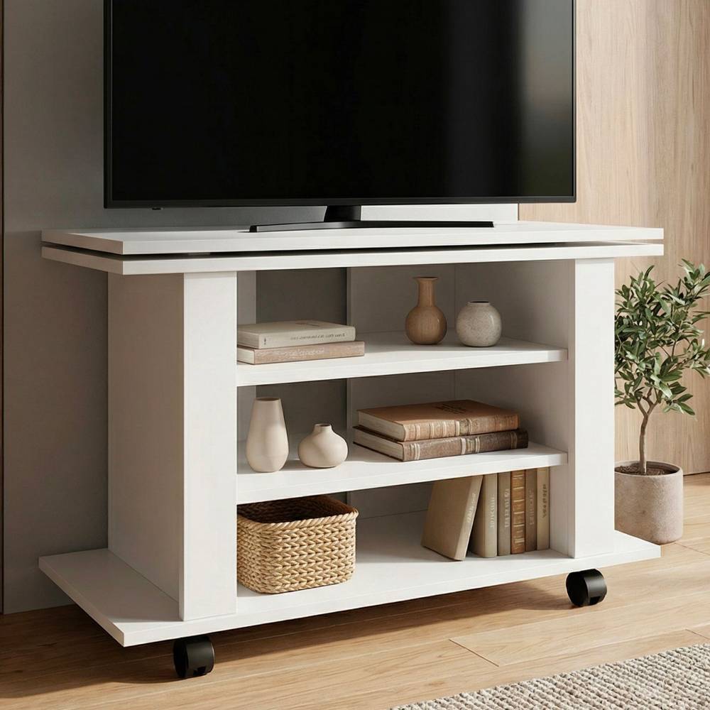 TV Wagen in Weiß - Akreditarus