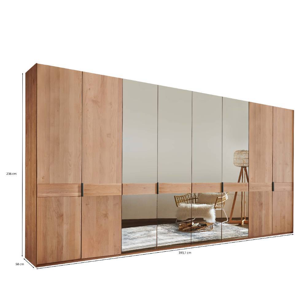 XXL-Schlafzimmerschrank mit acht Türen - Murray