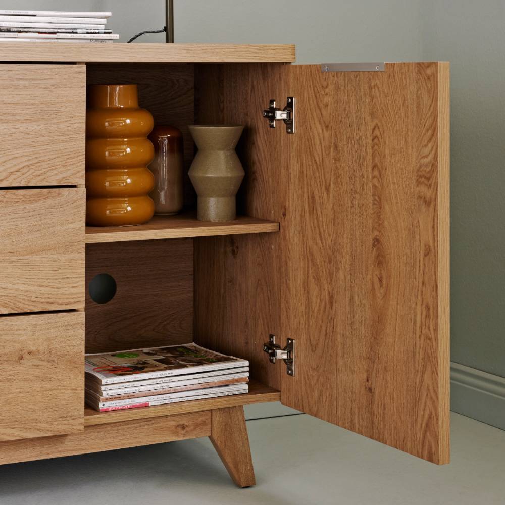 Sideboard in Eiche Holzoptik - Palonia