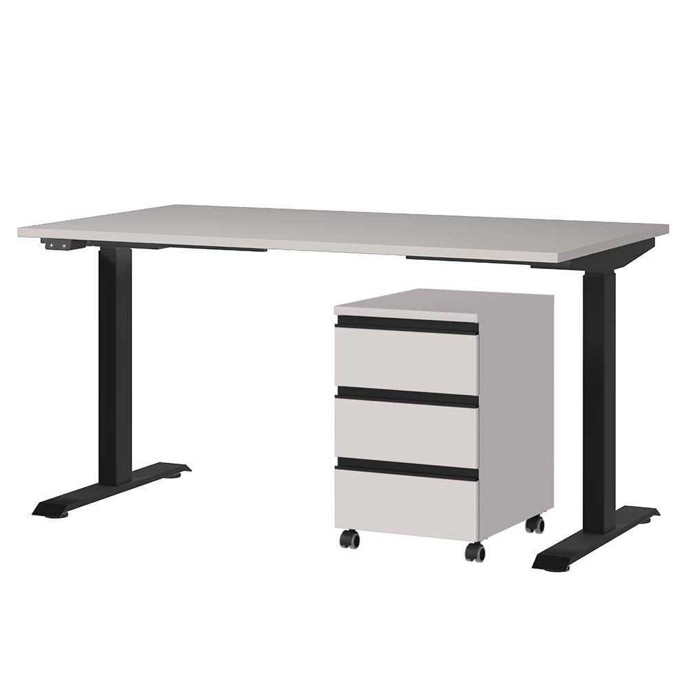 Elektrisch verstellbarer Bürotisch Set - Great (zweiteilig)
