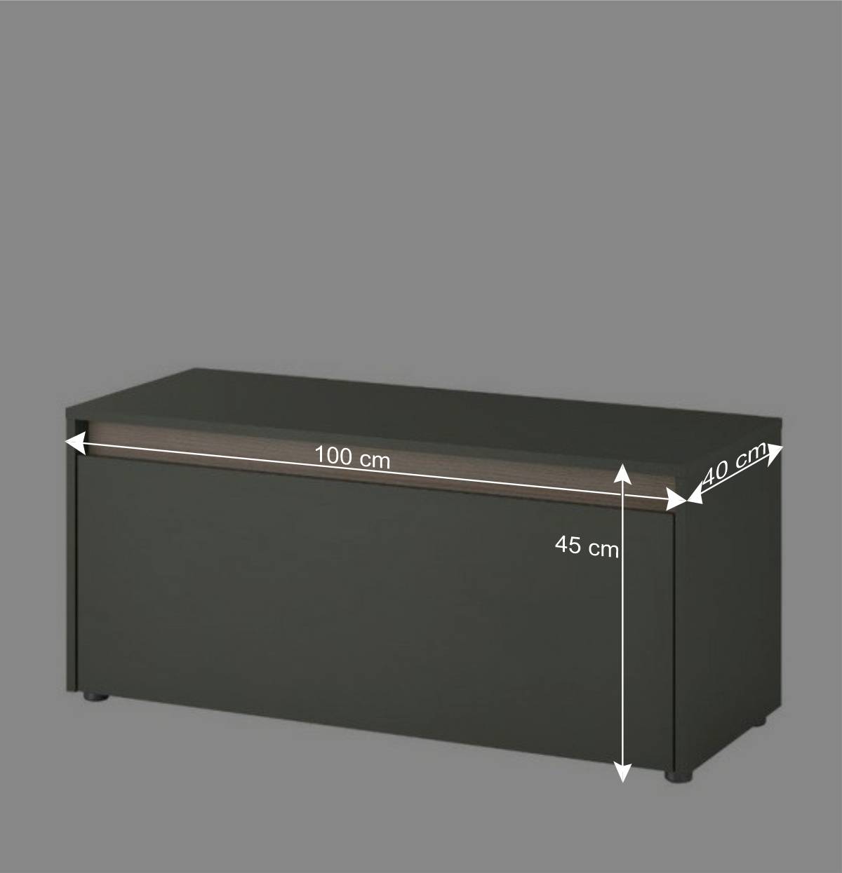 Dielenbank mit Schuhklappe - Socotta