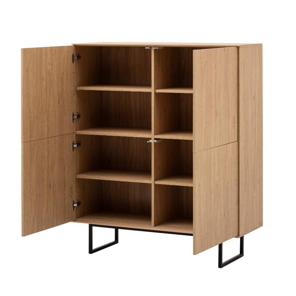 Highboard und Lowboard Set - Jaskin (zweiteilig)