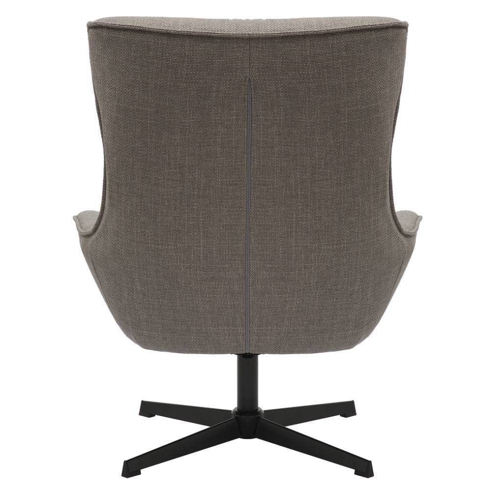 Wohnzimmersessel in Taupe und Schwarz - Cerado