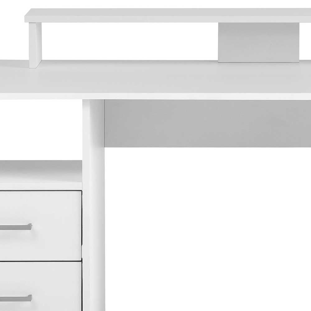 Stauraum Schreibtisch mit Bildschirmaufsatz - Fegura