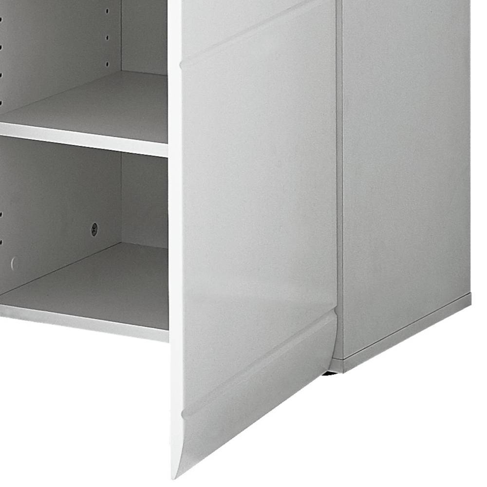 3-türige Schuhkommode in Weiß - Tiondon