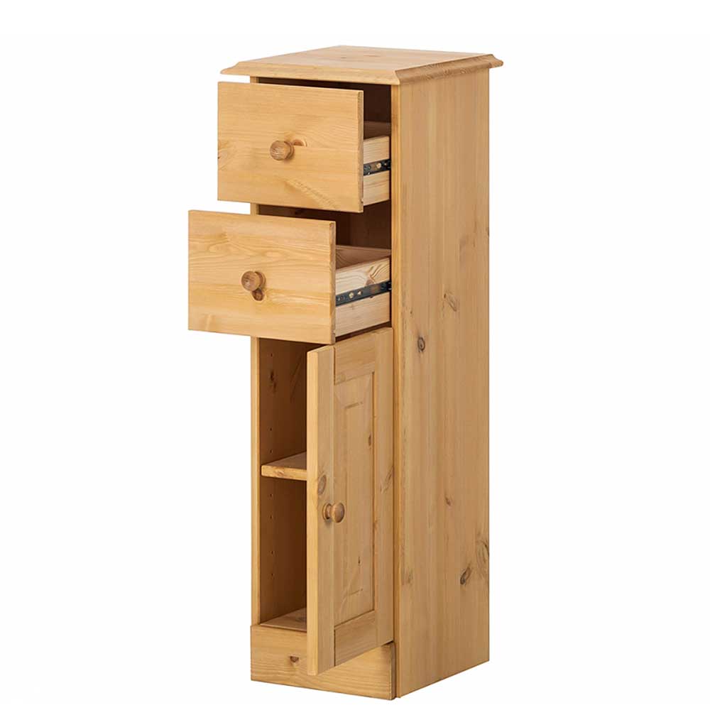 Badschrank aus Kiefer Massivholz - Vlarenzo