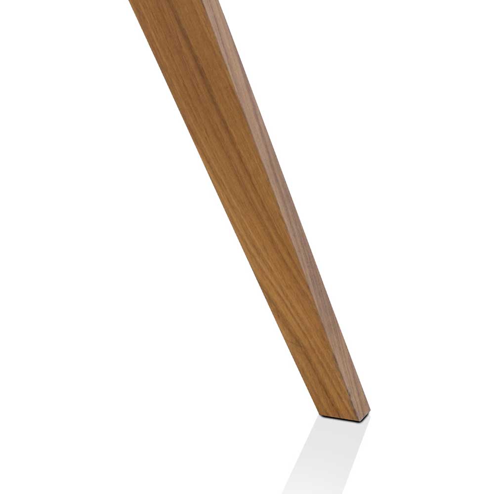 60x45x60 Holz Couchtisch in Dreieck Form - Mooney