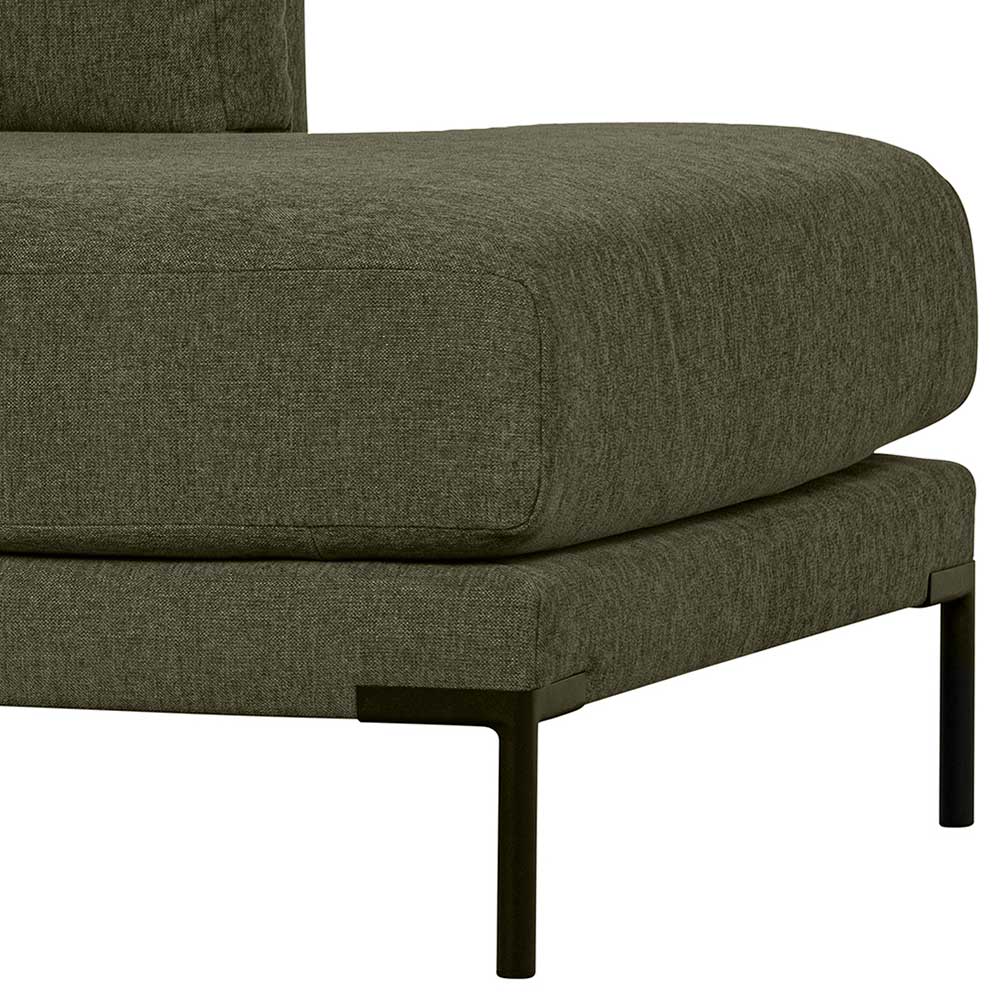 Modulcouch Lounge Element in Dunkelgrün - Arraggo