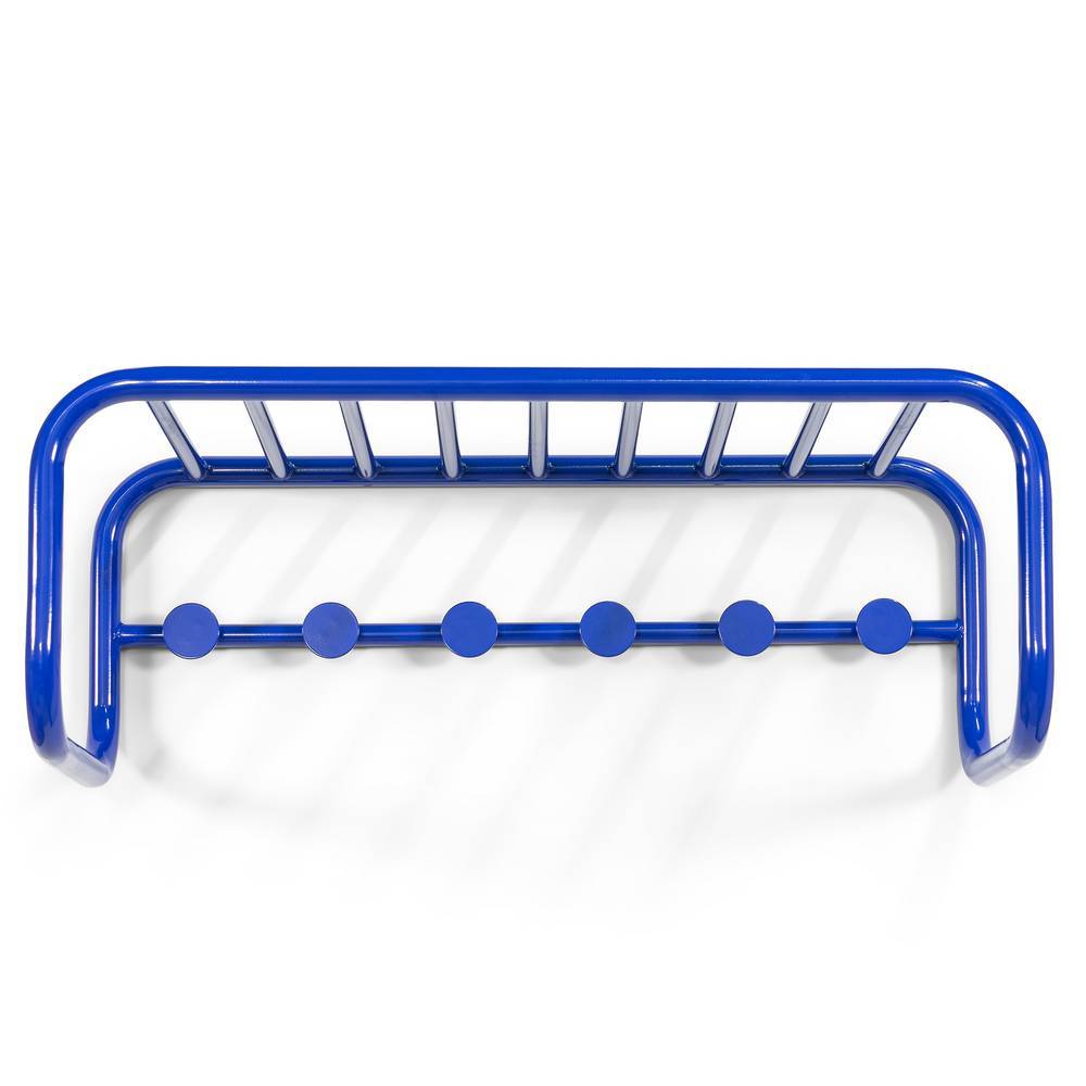 Retro Style Hängegarderobe in Blau - Mutez