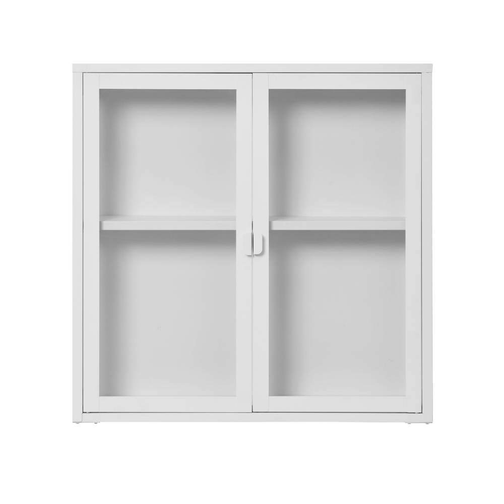 2-türige Wandvitrine aus Metall - Sancrez