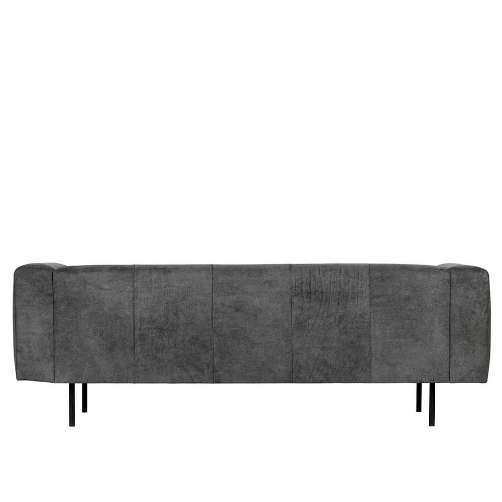 Kantiges Samt-Sofa mit 213 cm Breite - Dosalino