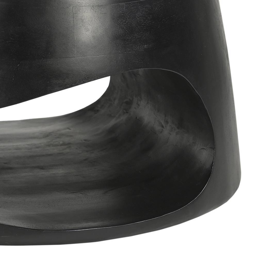 Design-Sofatisch in Schwarz - Oglio