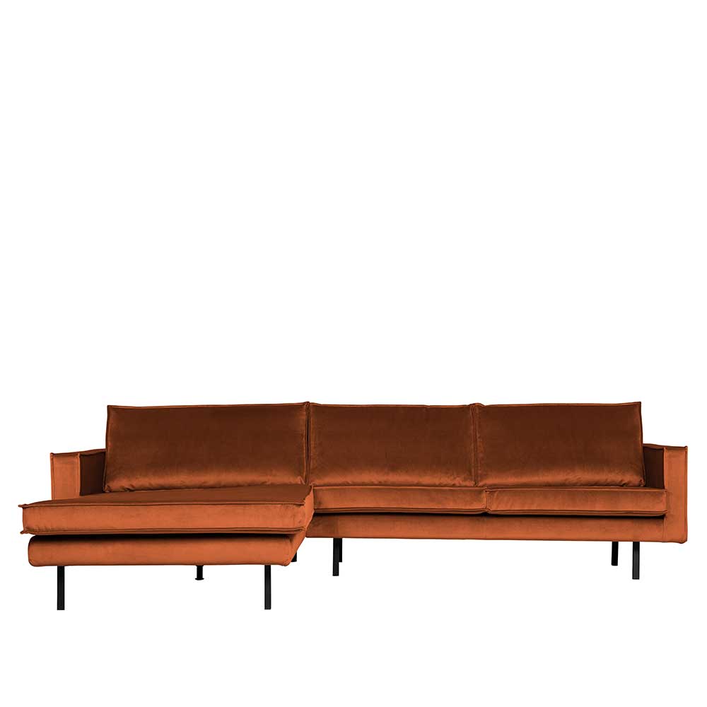 4er Sofa über Eck im Retro Style - Naryon