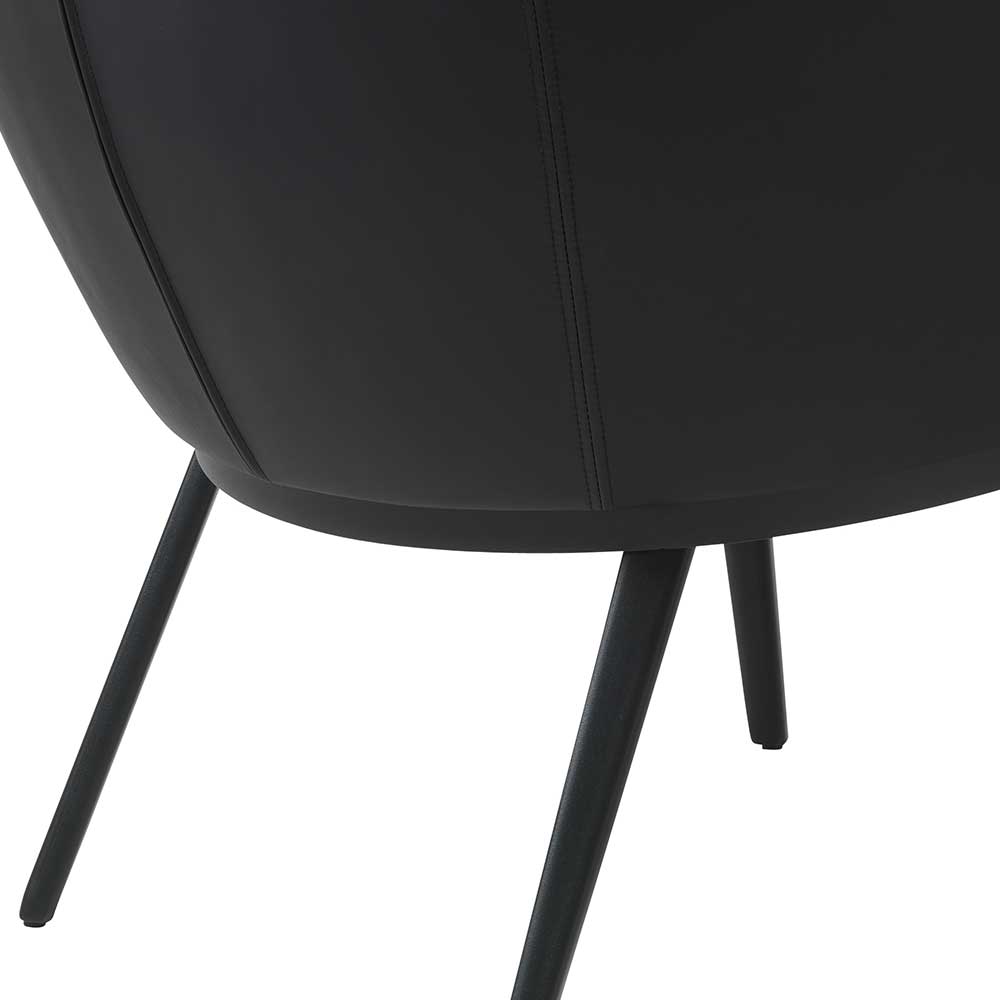Eleganter Retro Sessel mit 42 cm Sitzhöhe - Fomar
