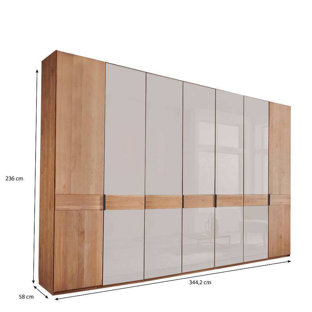 Schlafzimmer-Kleiderschrank mit sieben Türen - Dilacco