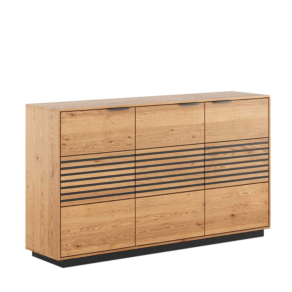 Massivholz Sideboard aus Eiche - Eribella