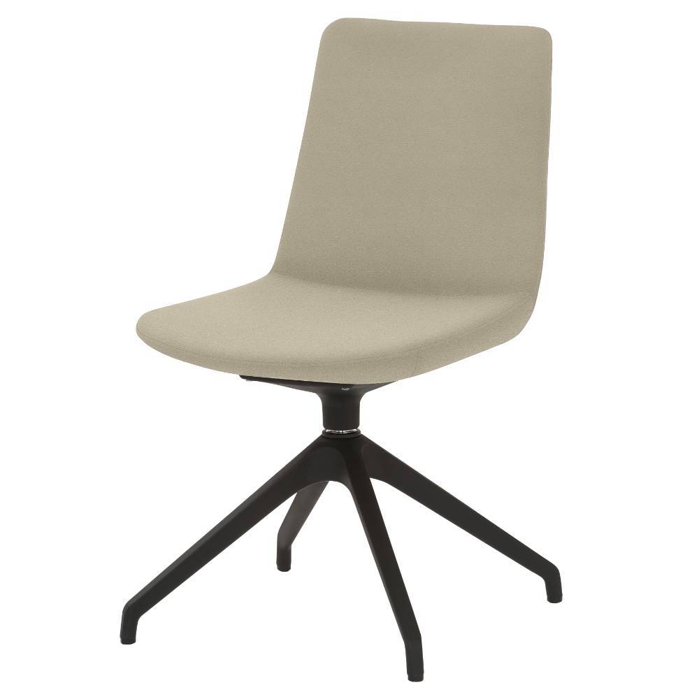 Drehbarer Küchenstuhl in Taupe - Prime