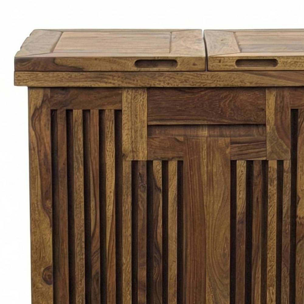 Massivholz-Barschrank aus Sheesham - Zyrjeta