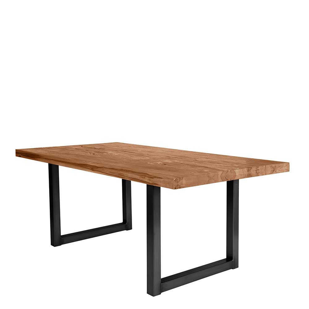 Esszimmer Tisch mit Massivholzplatte Eiche - Borgas