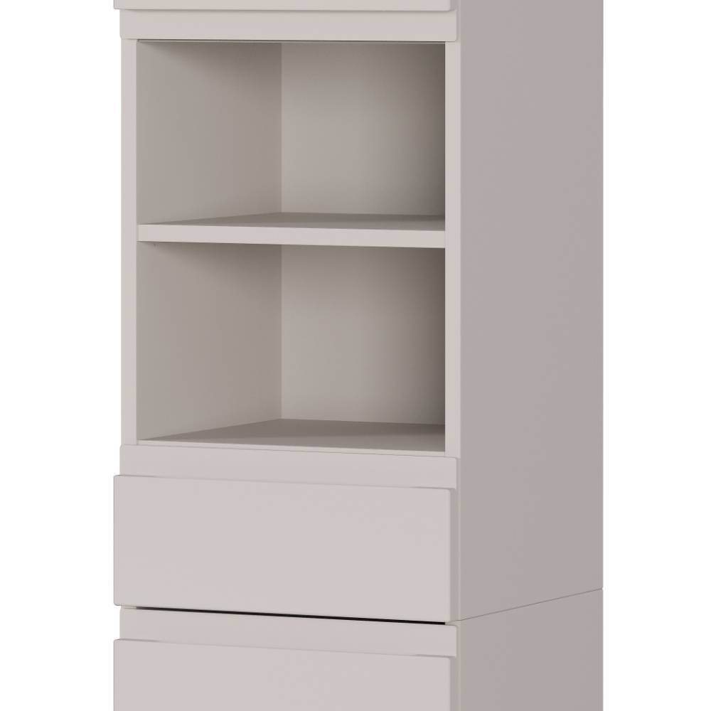 Bad Hochschrank in Hellgrau - Dadra