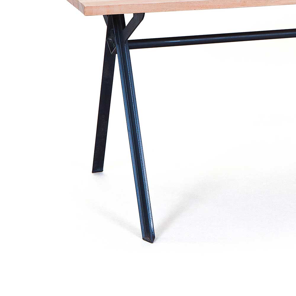 Industrie Design Esszimmer Tisch 175x90 cm - Jasdrin