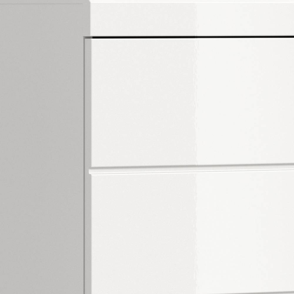 Waschmaschinen Überbau-Schrank in Weiß - Henriette