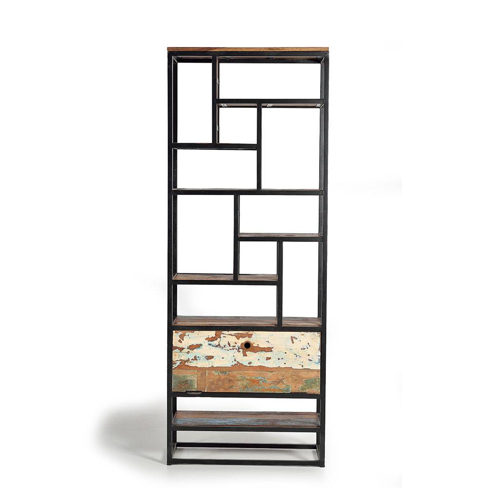 Standregal mit Shabby Chic und Industrial Style - Chillzone