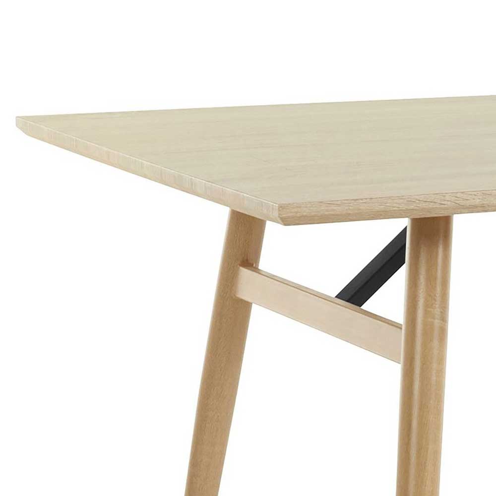 Skandi Esszimmertisch in Eiche Holzoptik - Andoro