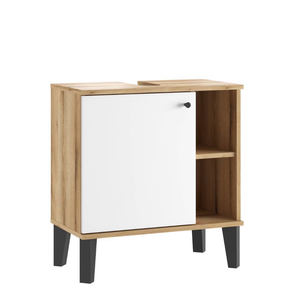 Bad Waschbeckenschrank & Spiegel Set - Naviron (zweiteilig)