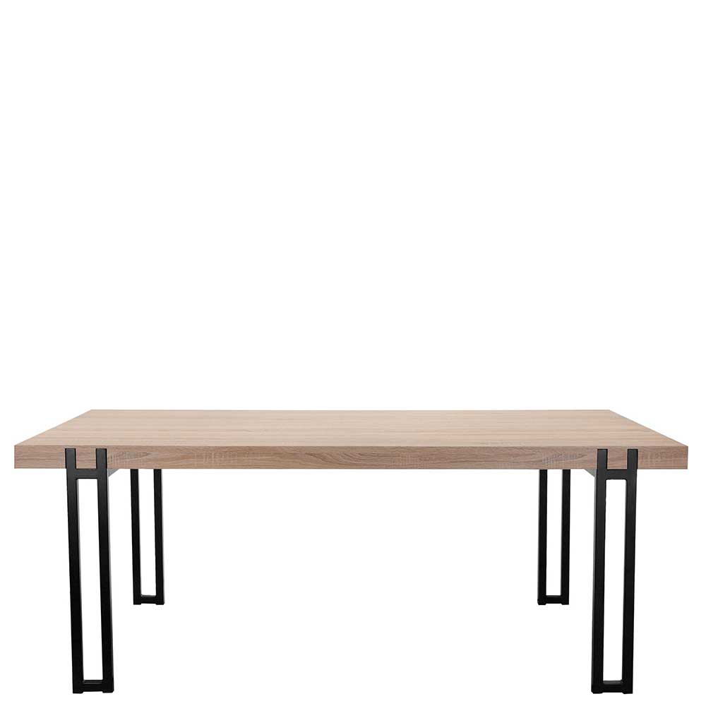 Esszimmer Tisch in Wildeiche Holzoptik - Kiko