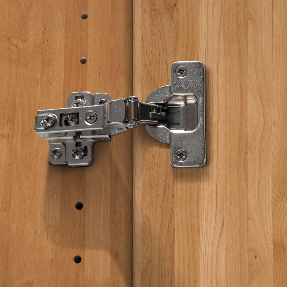 5-türiger Kleiderschrank in Eiche Bianco - Nikoba