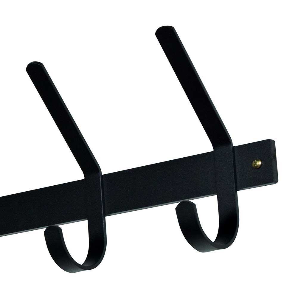 5 Haken Wand-Garderobe aus Stahl - Soera