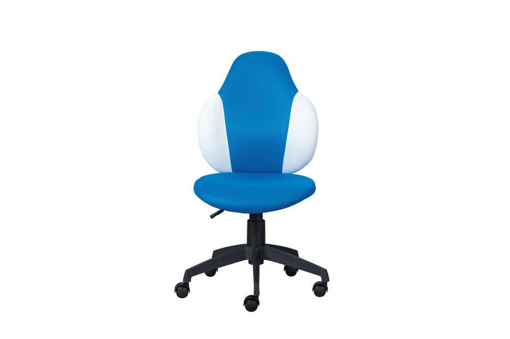 Kinder Drehstuhl in Blau & Weiß - Oljetta