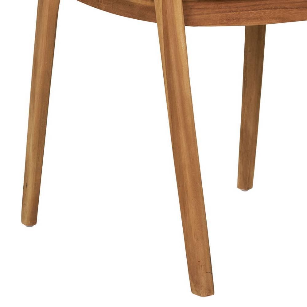 Design Holzstuhl für Drinnen und Draußen - Pezzu
