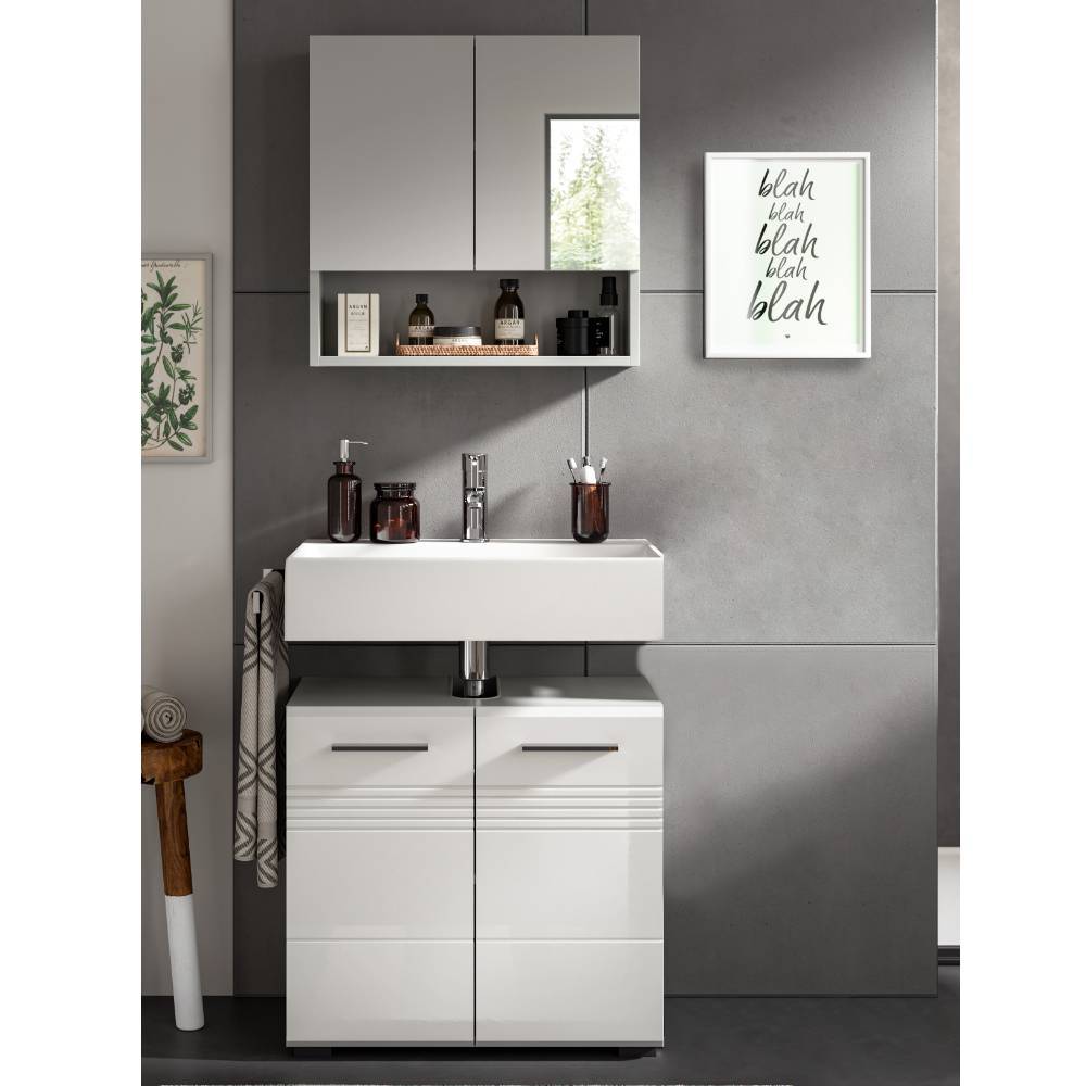 Badezimmer Waschplatz Kombi - Queenlo (zweiteilig)