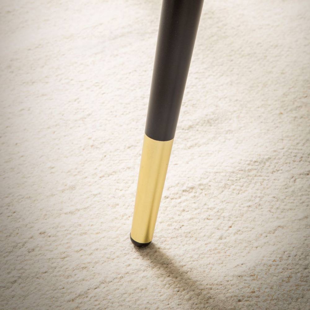 Marmoroptik Esstisch mit 75 cm Durchmesser - Varzino