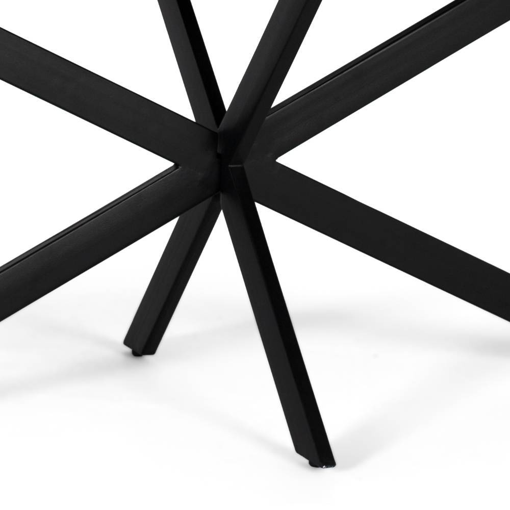 Design-Esstisch aus Teak Recyclingholz - Seventy