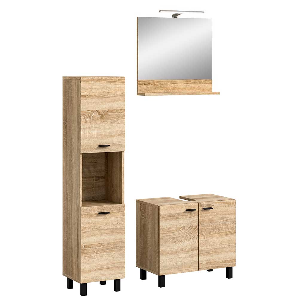 Badausstattung Möbelset modern - Hoxtona (dreiteilig)