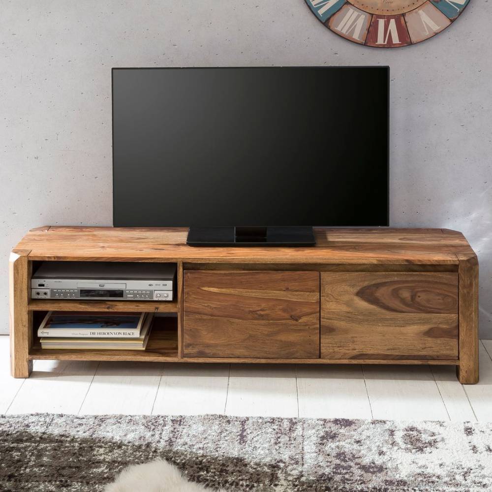 TV Lowboard aus Sheesham Massivholz - Ladoria