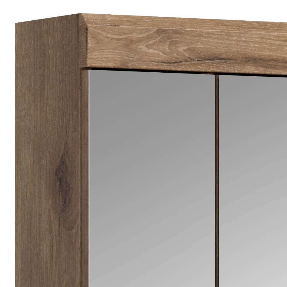 Bad Spiegelschrank in Holzoptik - Exmonda