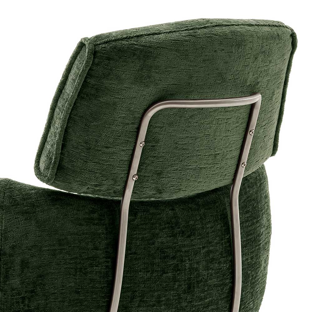 Esstisch Sessel in Oliv Grün Stoff - Occita (2er Set)
