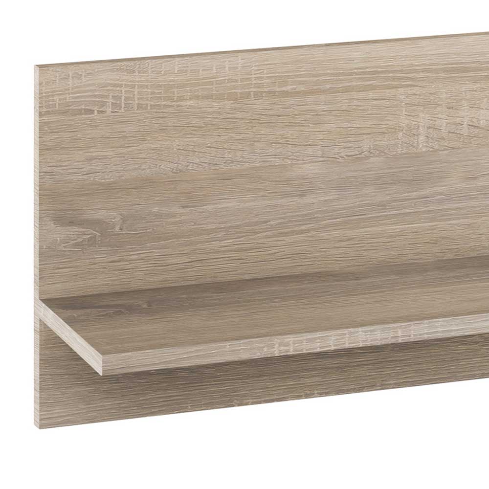 140x30x19 Modernes Hängeregal Board in Sonoma-Eiche - Asticiora