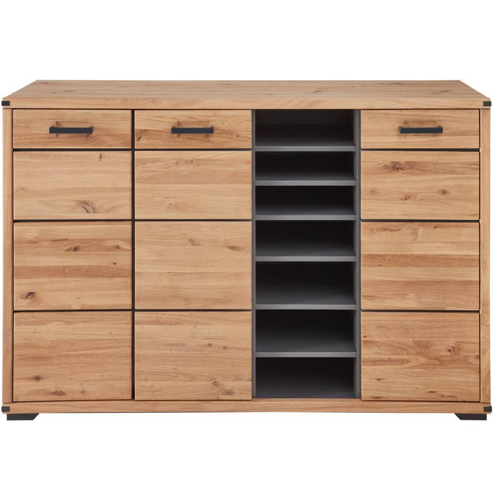 Sideboard für Schuhe in Wildeiche teilmassiv - Maineka