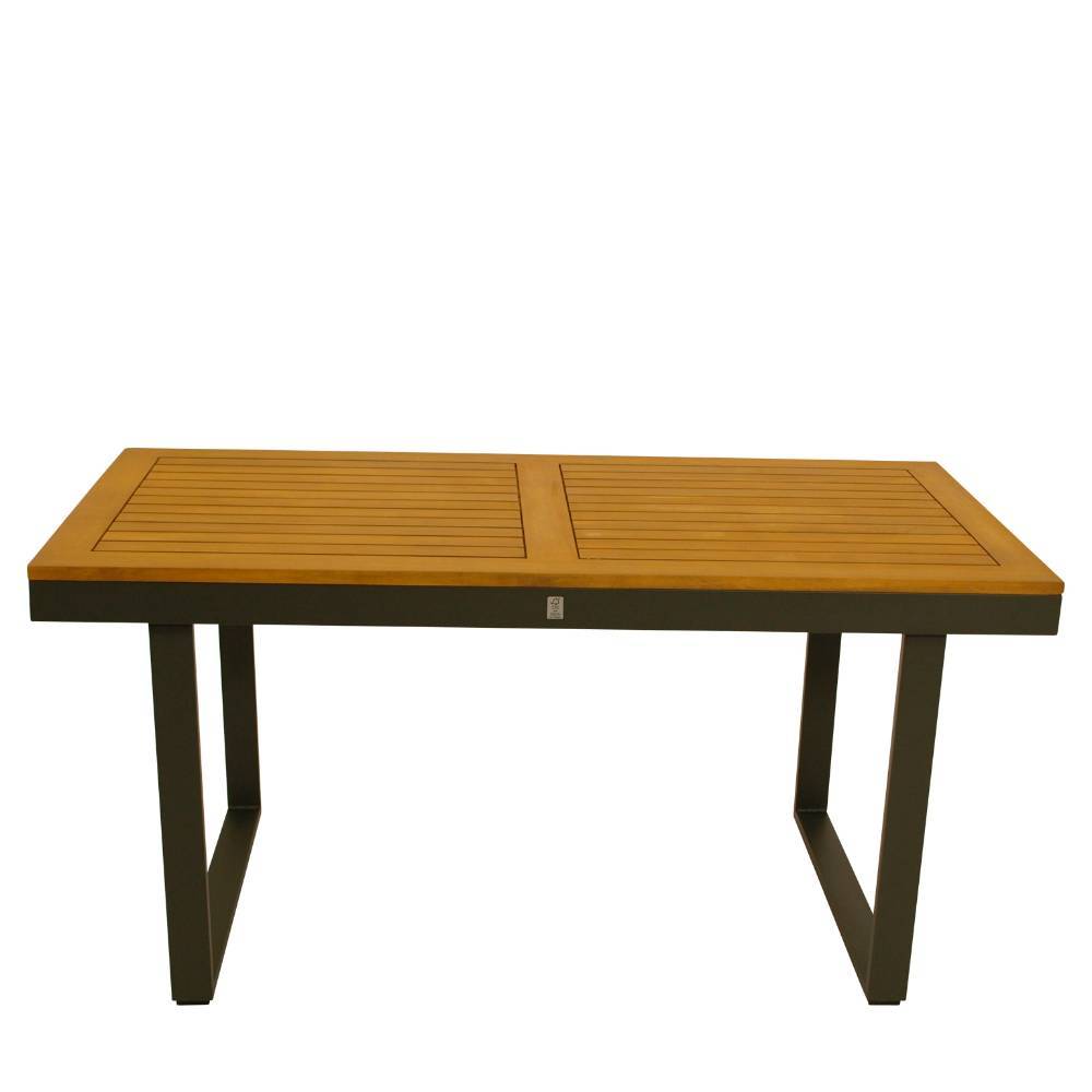 Garten Ecksofa und Tisch Set - Asmatio (zweiteilig)