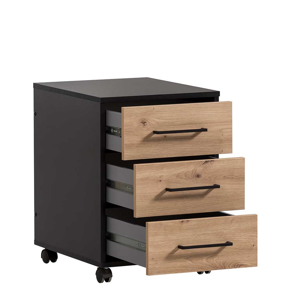 Office Rollcontainer mit drei Schubladen - Evasilica